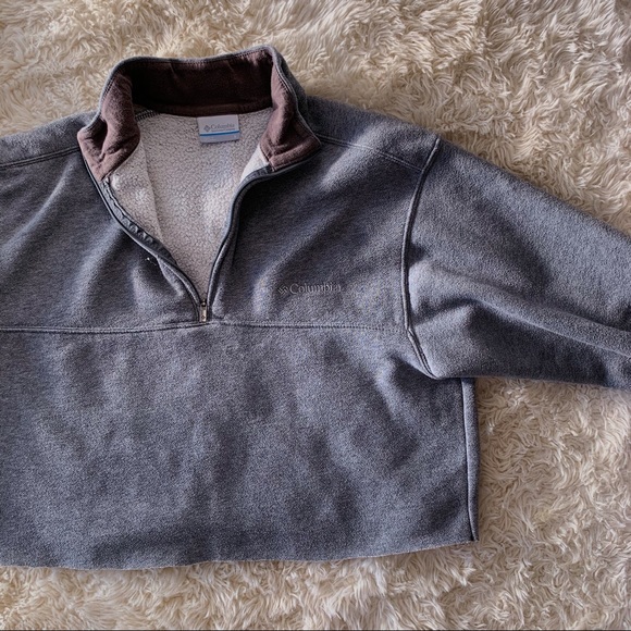 soft Columbia three quarter zip 🐺 - Picture 2 of 15